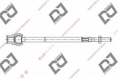 DJ PARTS dr1273 -  Осевой шарнир, рулевая тяга